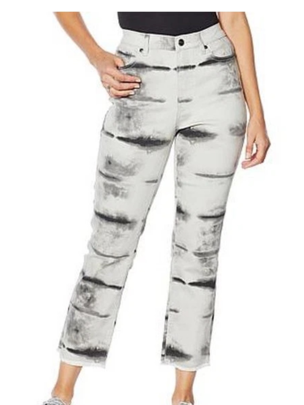DG2 Diane Gilman Classic Stretch jeans new 22 w tall crop